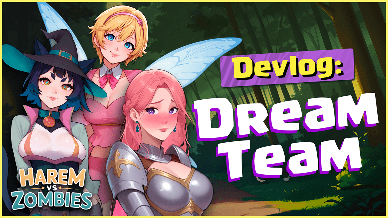Devlog: Meet the heroines of Harem vs Zombies