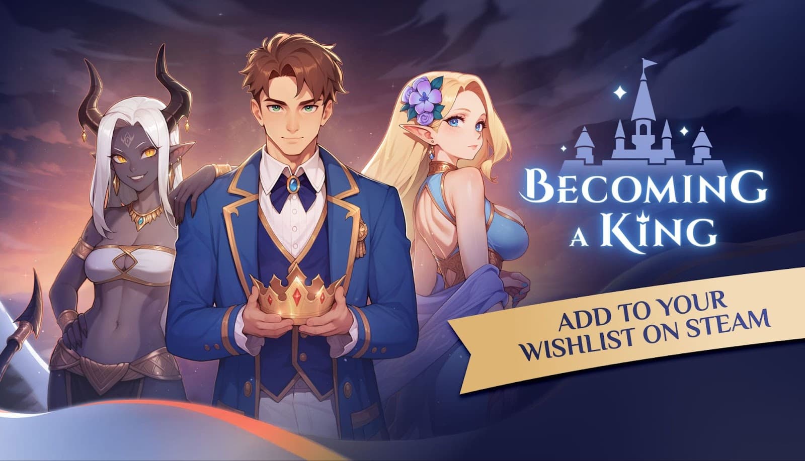 Take part in a legend - add Becoming a King to your wishlist on Steam!