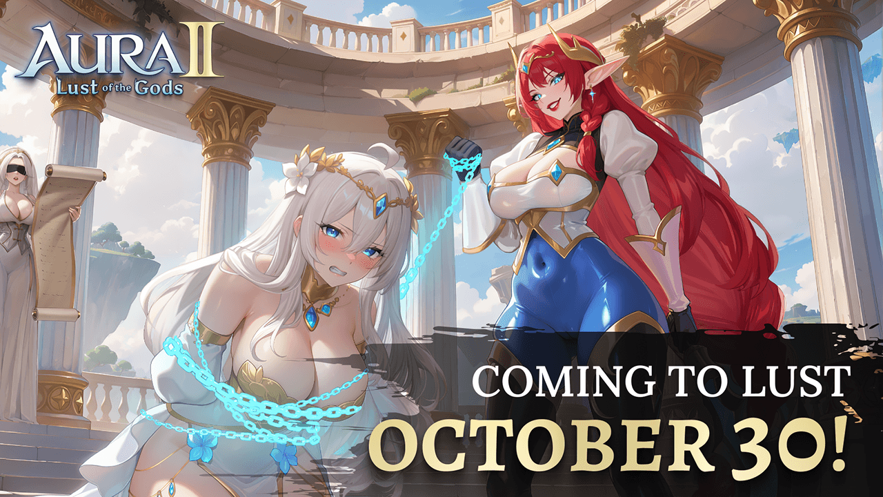 AURA 2: Lust of the Gods is coming out on October 30!