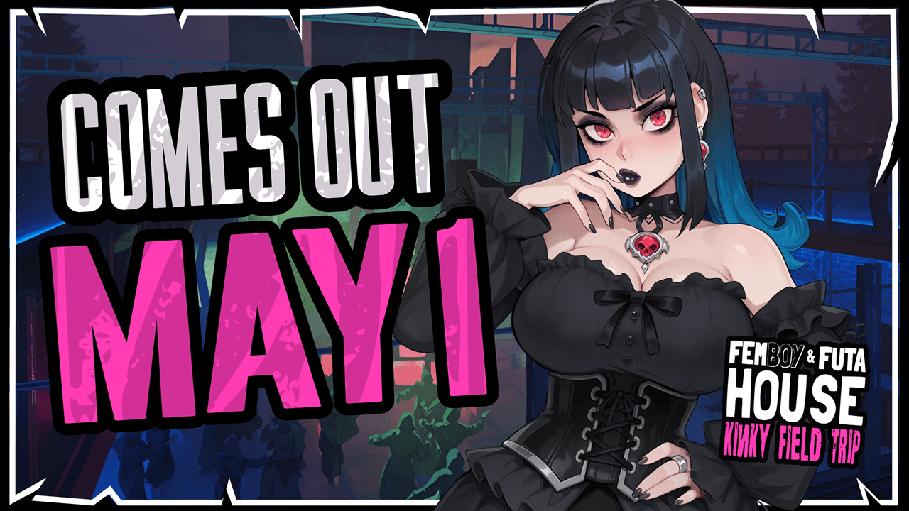 FEMBOY FUTA HOUSE - Kinky Field Trip arrives on May 1st!