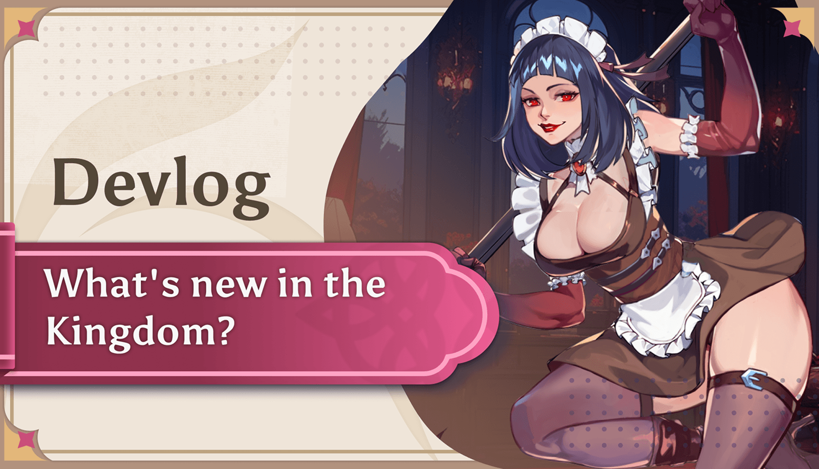 Your Majesty, the herald is ready to deliver the news of the Kingdom 🔥