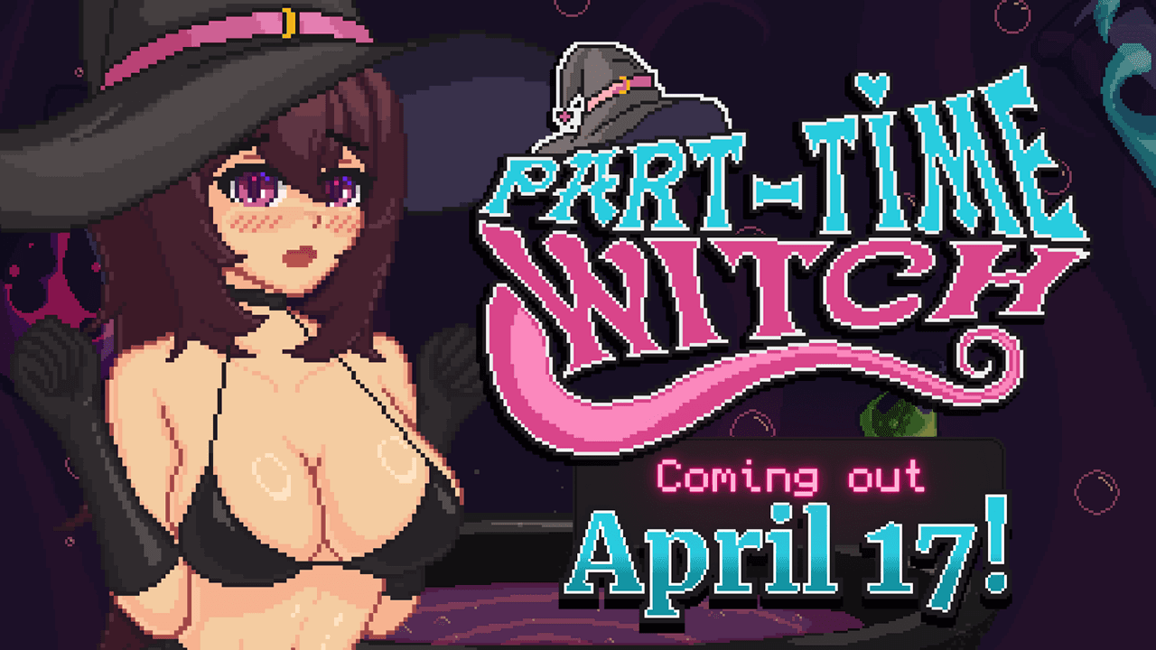 🎃Announcing Part-Time Witch release date!🎃