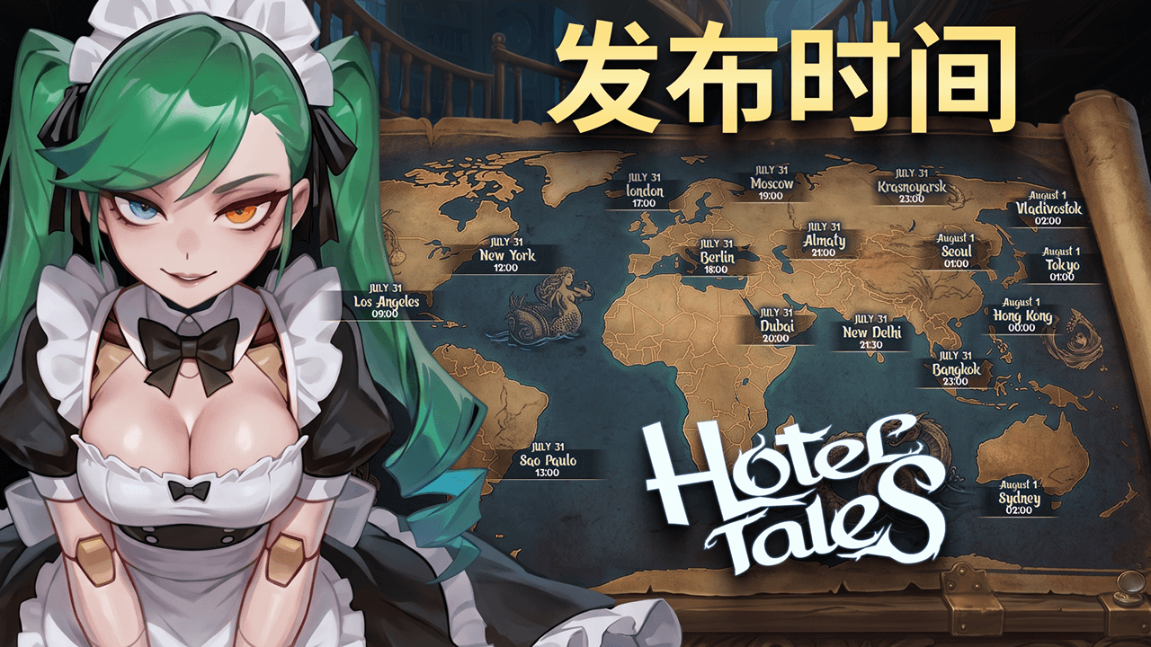 🌍 Hotel Tales 全球发布时间