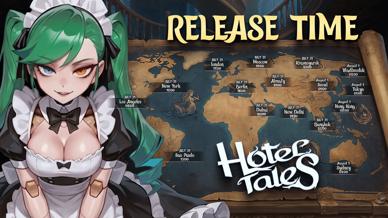 🌍 Hotel Tales Worldwide Release Times