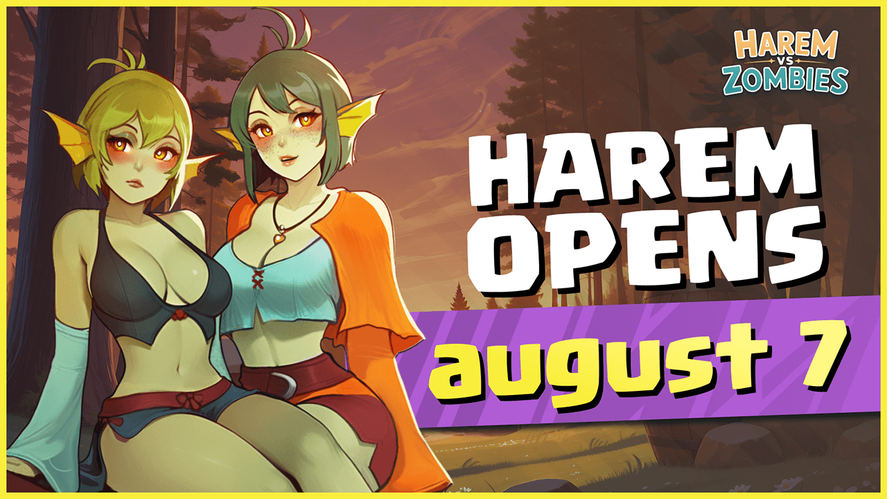 Harem vs Zombies arrives on Lust August 7th!